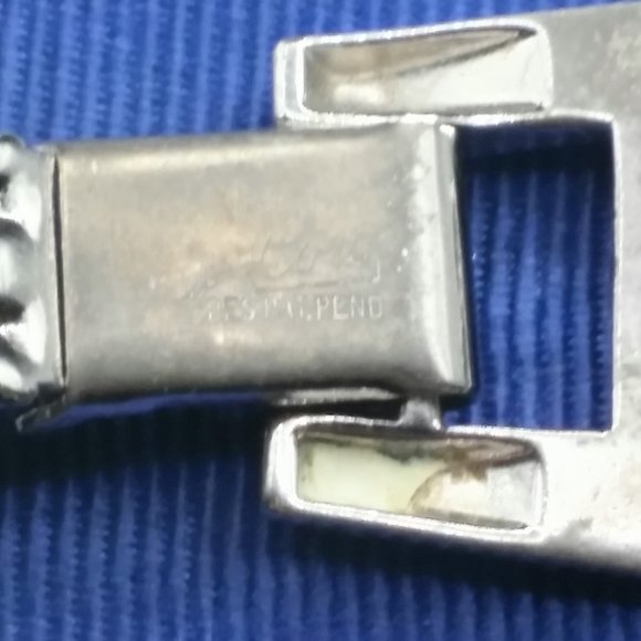 Vintage Signed CORO PEGASUS Thick Link Bracelet Silver Tone 7.5" Long 1950s - Picture 15 of 15